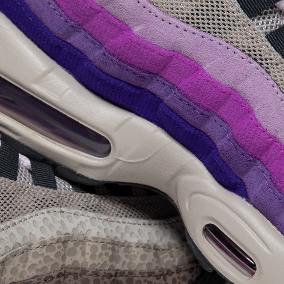 NIKE Air Max 95 Viotech Anthracite Safari Suede Women's 9 - Picture 8 of 12